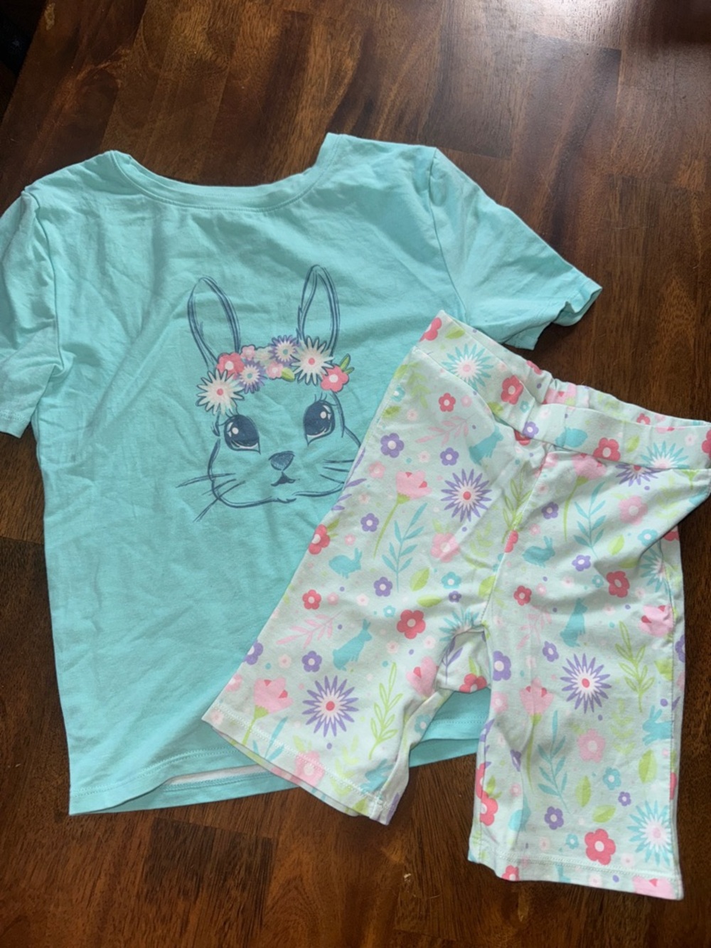Rufflebutts spring bunny pajamas